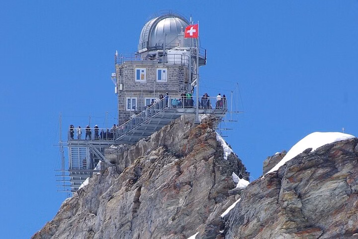 From Zurich to Top of Europe Jungfraujoch private tour