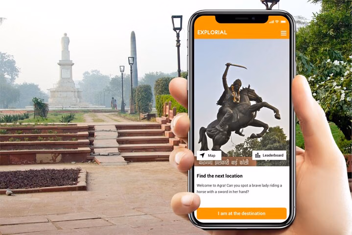 Agra Self-Guided City Walking Tour & Scavenger Hunt