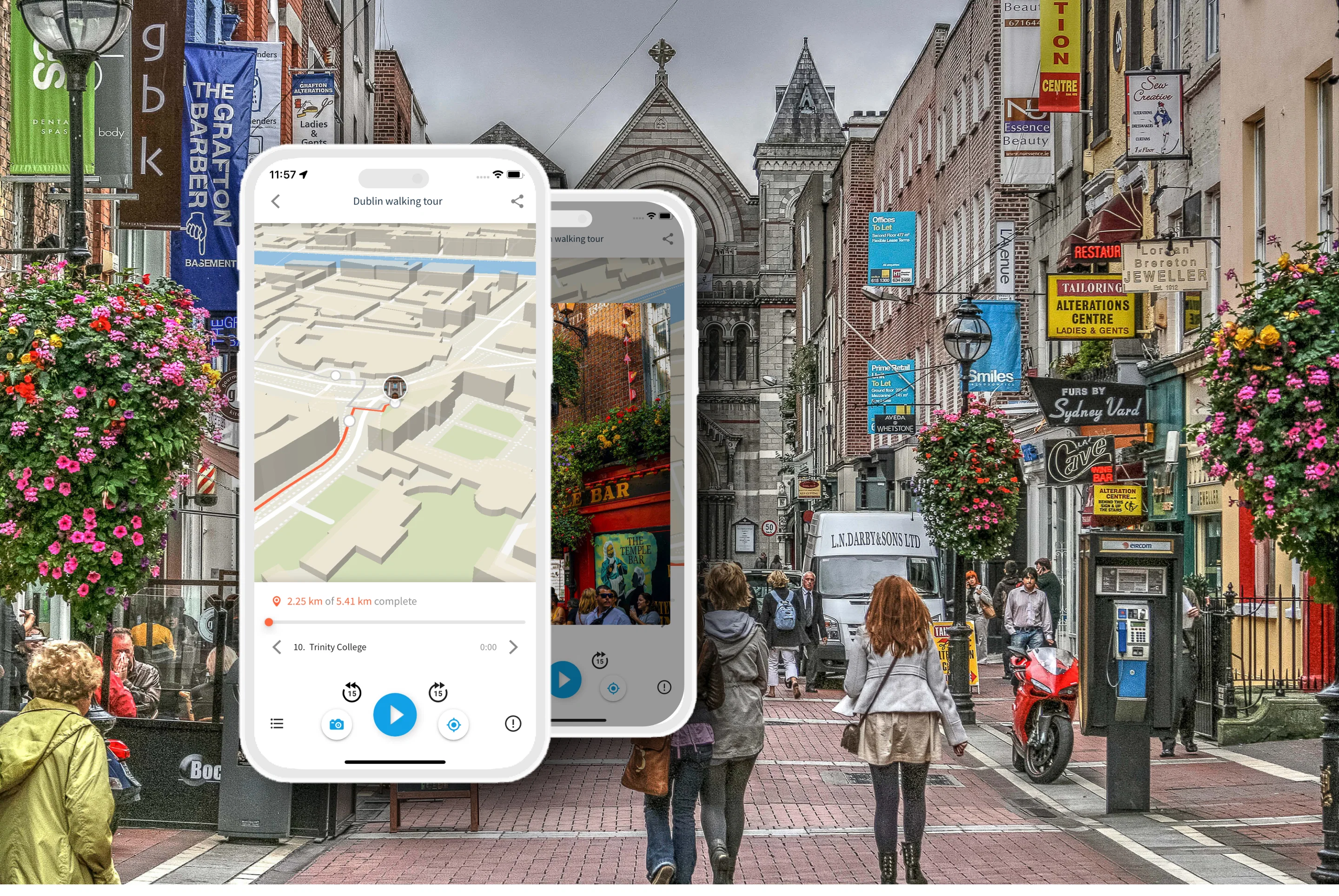 Dublin walking tour