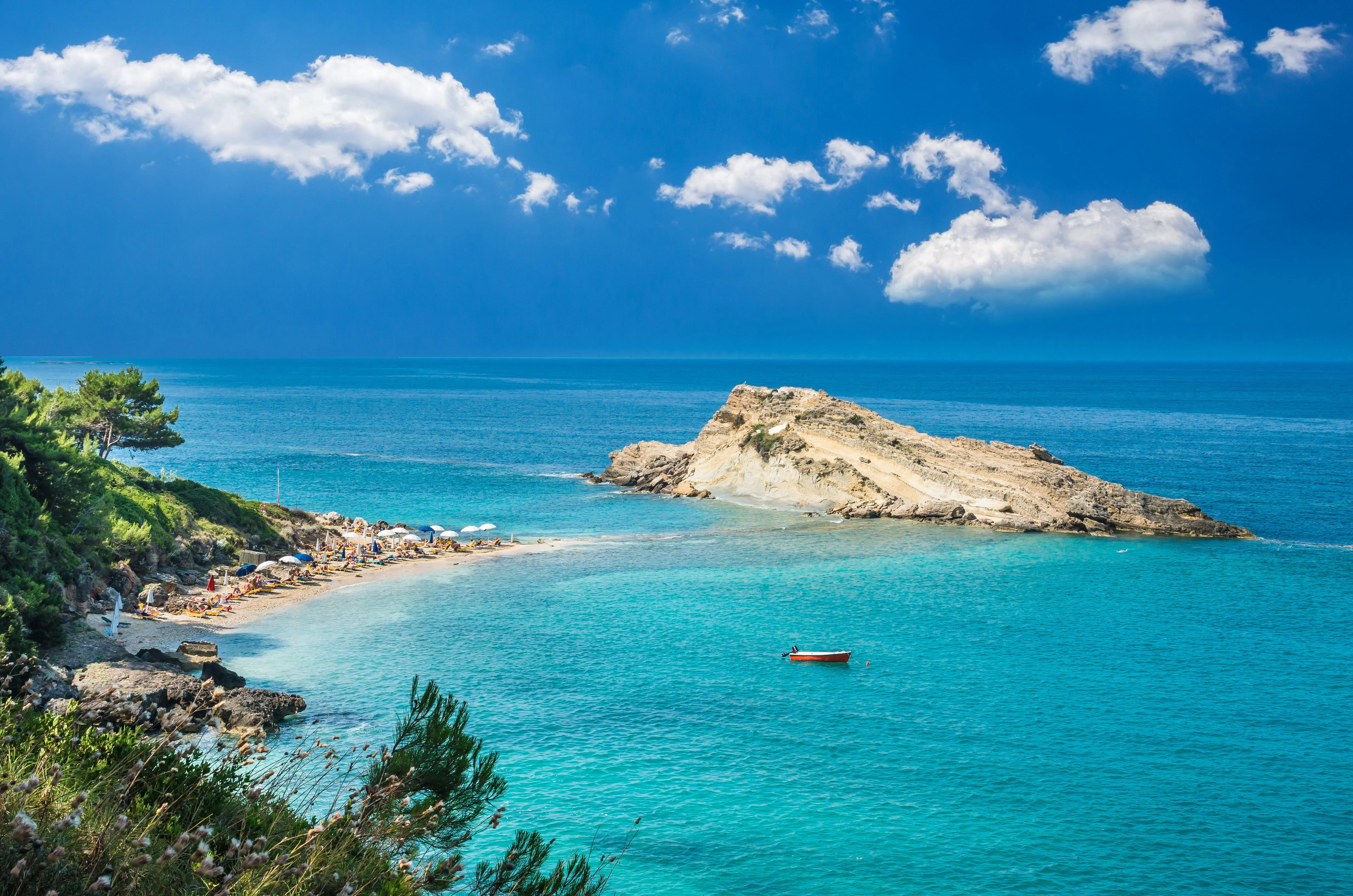 Half-Day Private Sailboat Cruise from Argostoli Port with Swim Stops