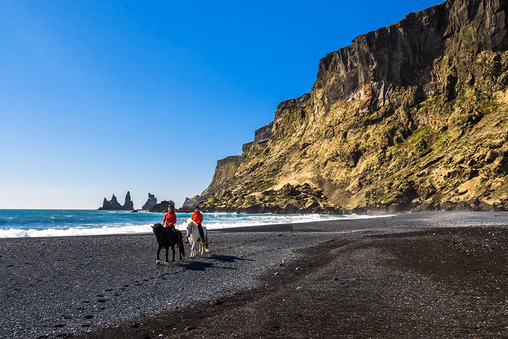 Glacier Hike & Horse Riding in South Iceland
