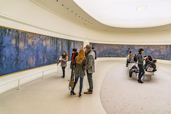 Musée de l'Orangerie: Entrance ticket & Audio Tour on Mobile App (DE)
