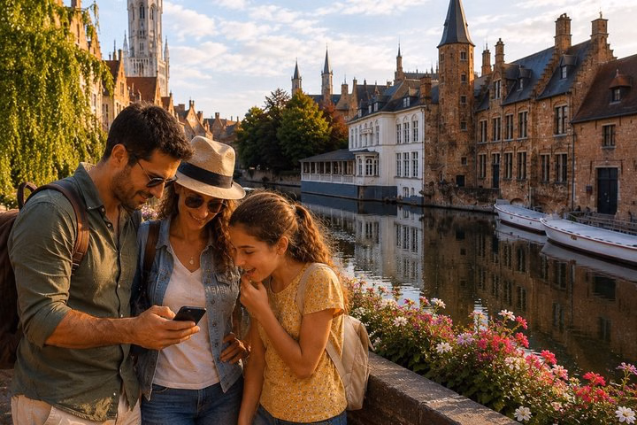 Bruges Scavenger Hunt & Highlights Self-Guided Walking Tour
