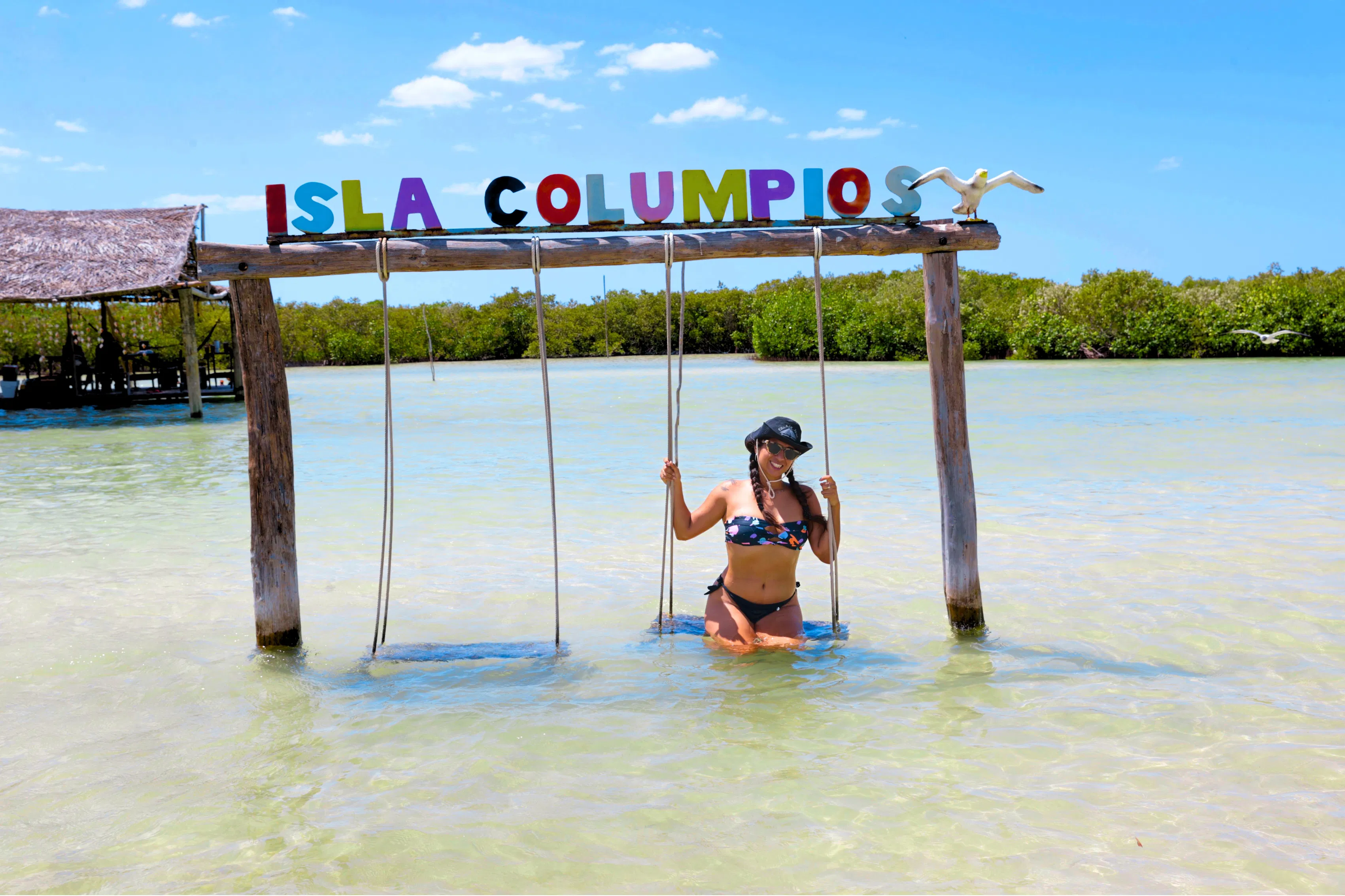 From Merida: Isla Columpios and Progreso Day Trip