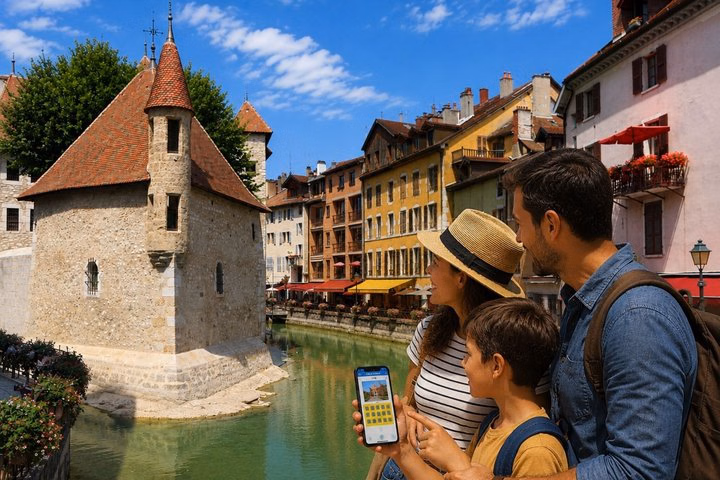 Annecy Scavenger Hunt & Highlights Self-Guided Walking Tour