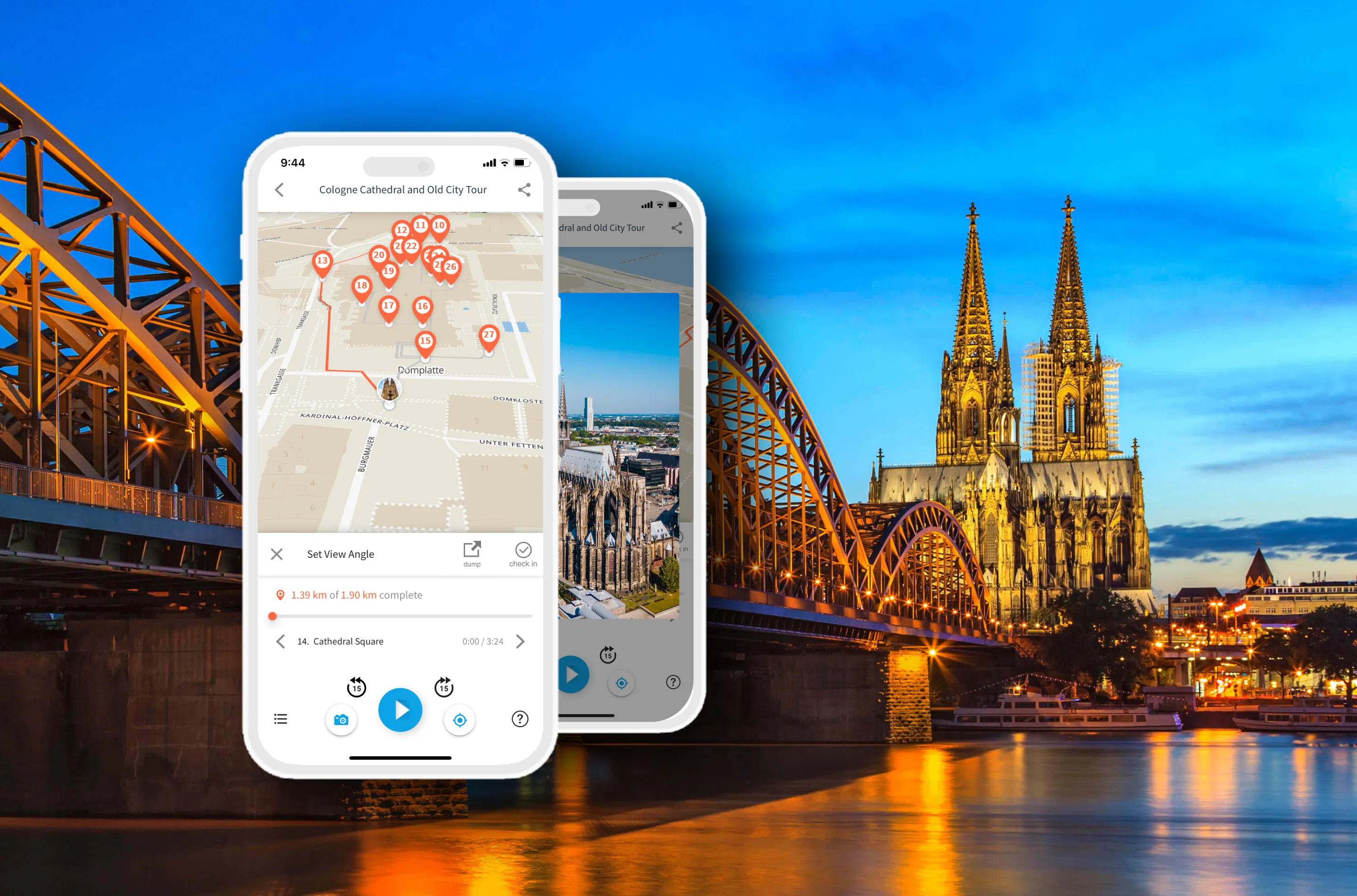 Cologne: City and Cathedral Tour with Audio Guide