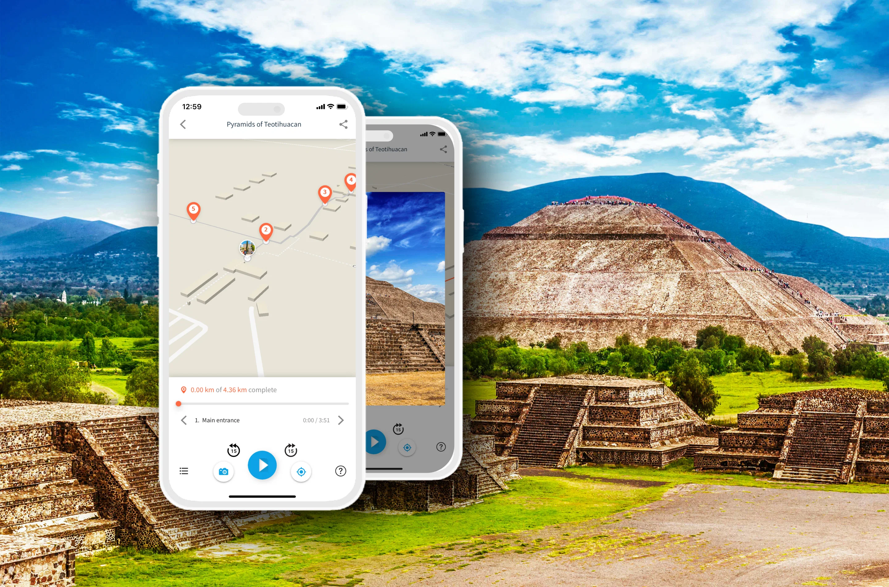 Mexico City: Teotihuacan Pyramids Tour with Audio Guide