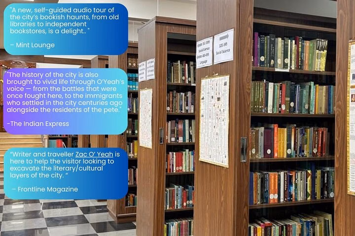 A Self-Guided Literary walk in Bangalore by author Zac O’Yeah
