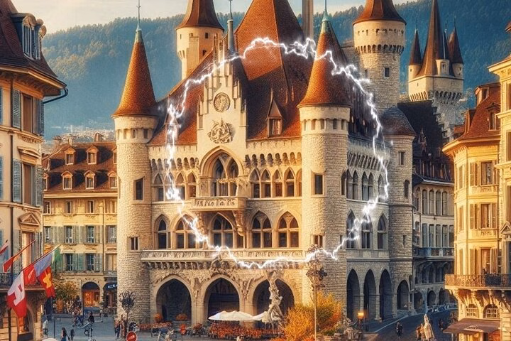 Escape Game Theme Team Magic in the streets of Lausanne