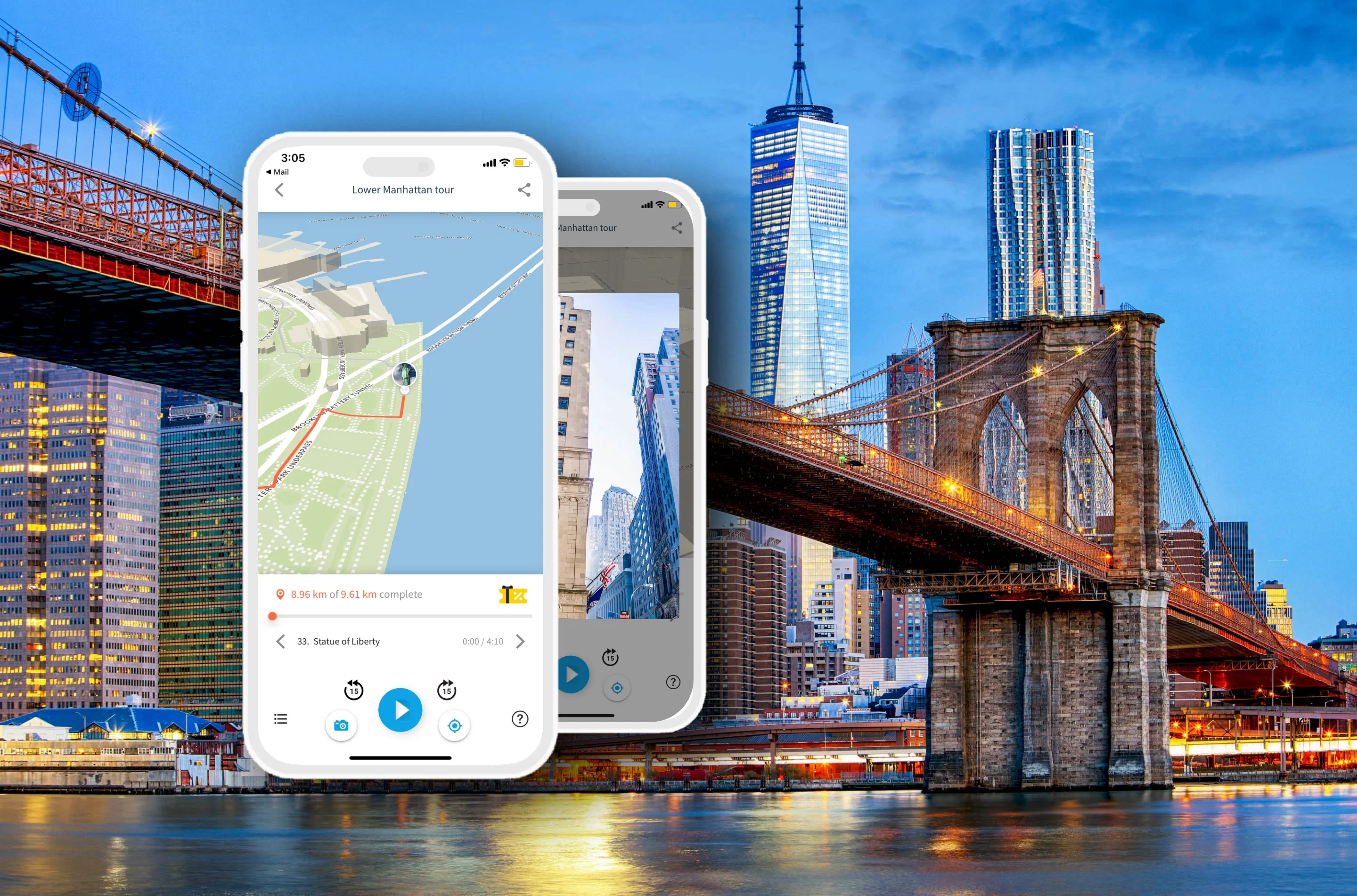 Lower Manhattan, New York: Self-Guided Tour with Mobile App