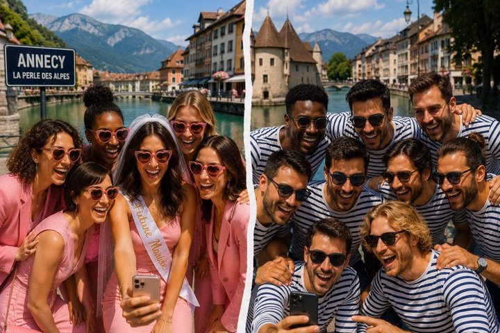 Annecy Challenges EVG EVJF City Challenge team