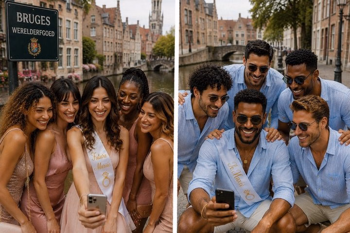 Bruges Challenges EVG EVJF City Challenge team