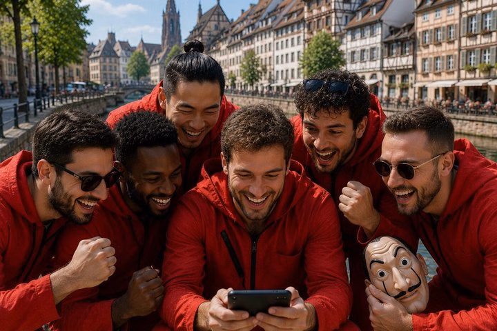 Escape Game Outdoor Theme Team Heist in Strasbourg