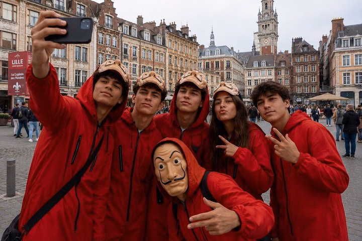 Escape Game Outdoor Theme Team Heist in Lille