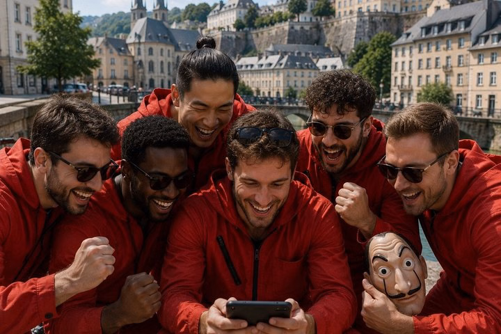 Escape Game Outdoor Theme Team Heist in Luxembourg