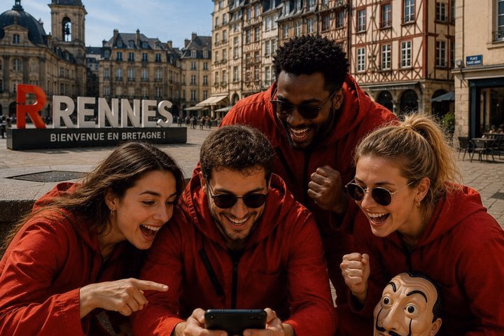 Escape Game Outdoor Theme Team Heist in Rennes