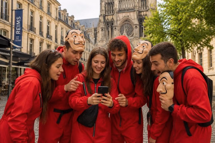 Escape Game Outdoor Theme Team Heist in Reims