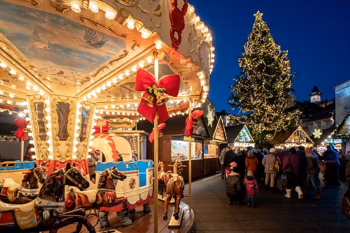 Christmas day trip: Vienna to Salzburg, English speaking driver