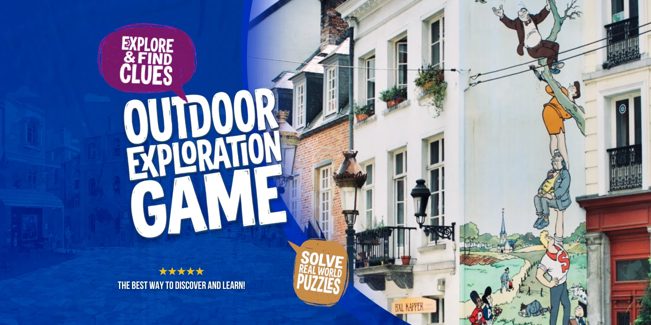 Brussels: Comic Book Adventure - City Exploration Game!