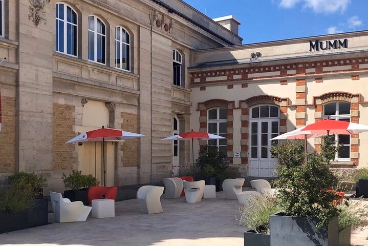 Champagne Mumm in Reims Private Half Day Tour from Paris